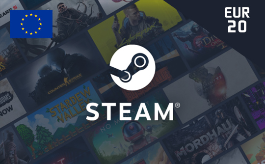 Steam充值卡-20欧元